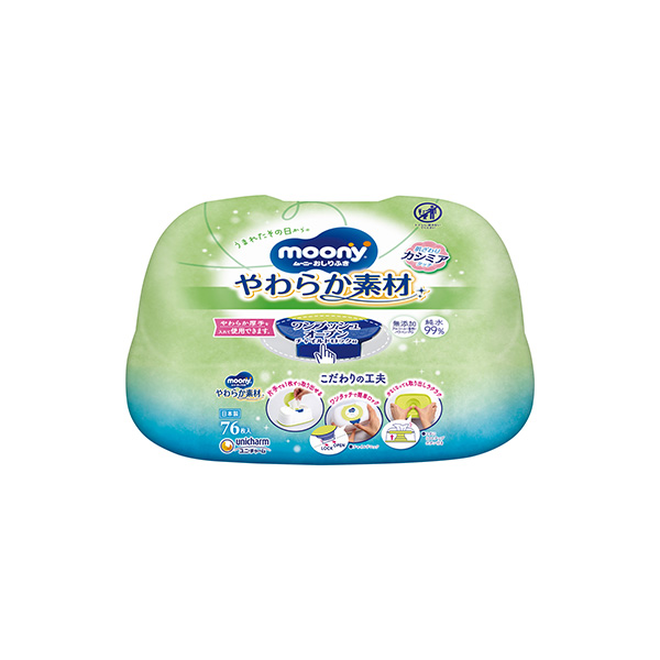 ムーニーおしりふき本体76 ムーニーおしりふき本体76
