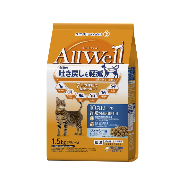 AllWell10歳フィッシュ小魚ささみ1.5 AllWell10歳フィッシュ小魚ささみ1.5