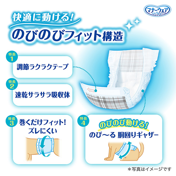 洋服みたいな吸収ウェア